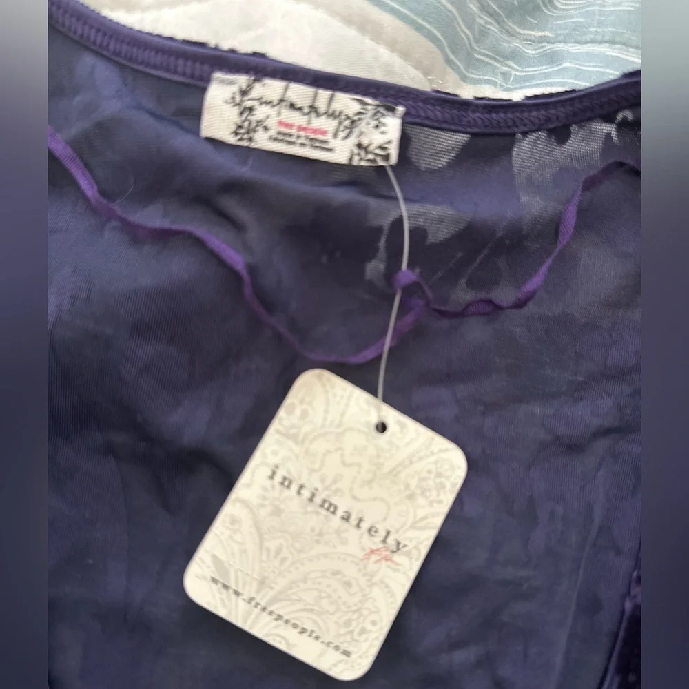 NWT Sexy Purple Velvet Bodysuit Small​​​